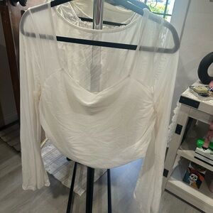 Elegant White Women's Top